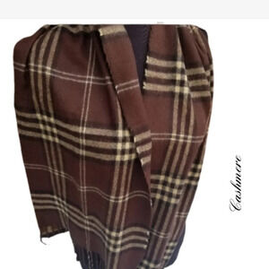 Massimo italian ‎ Cashmere plaid scarf